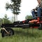 Brinly 48in ZTR Dethatcher: Efficient Front-Mount Dethatching Attachment for Zero Turn Mowers DTZ-481BH - alternate 7